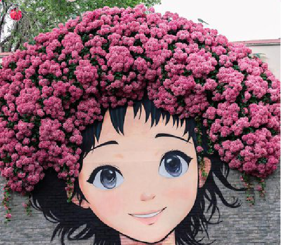 黄山墙体彩绘-网红墙打卡