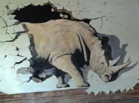 黄山在墙绘中，如何绘制3D效果？